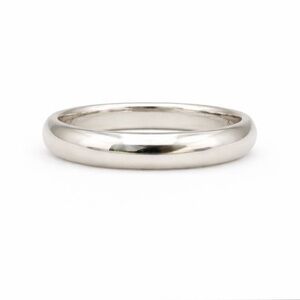 S925 Thin Simple Silver Band